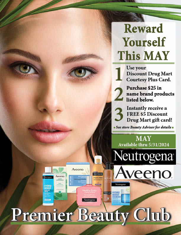 May Premier Beauty Club Available thru 5/31/2024